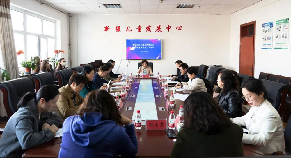 新疆妇女儿童发展基金会召开第三届理事会第三次会议