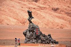 新疆：吐鲁番火焰山现高温