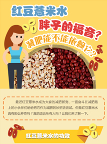 紅豆薏米水胖子的福音？減肥能不能依賴它？
