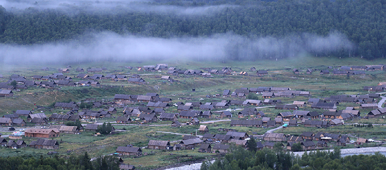 【新疆是个好地方】走进晨光中&ldquo;神的自留地&rdquo;新疆禾木