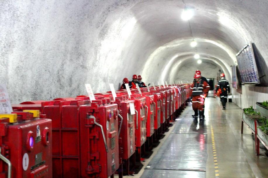 宽沟煤矿井下中央变电所