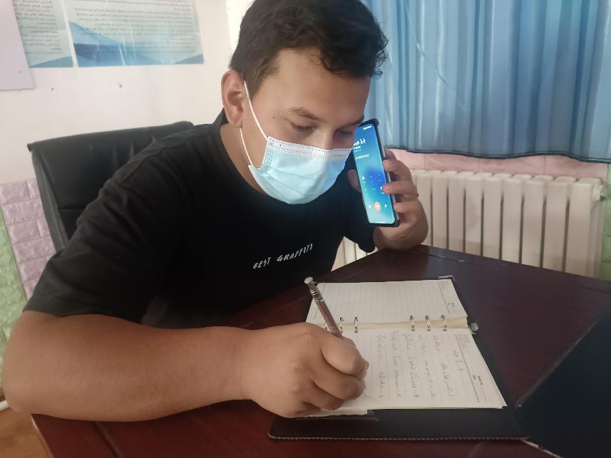 通过热线电话收集困难诉求(2)