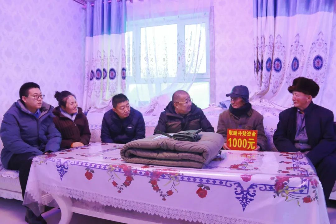 寒冬慰问送温暖 入户走访暖人心