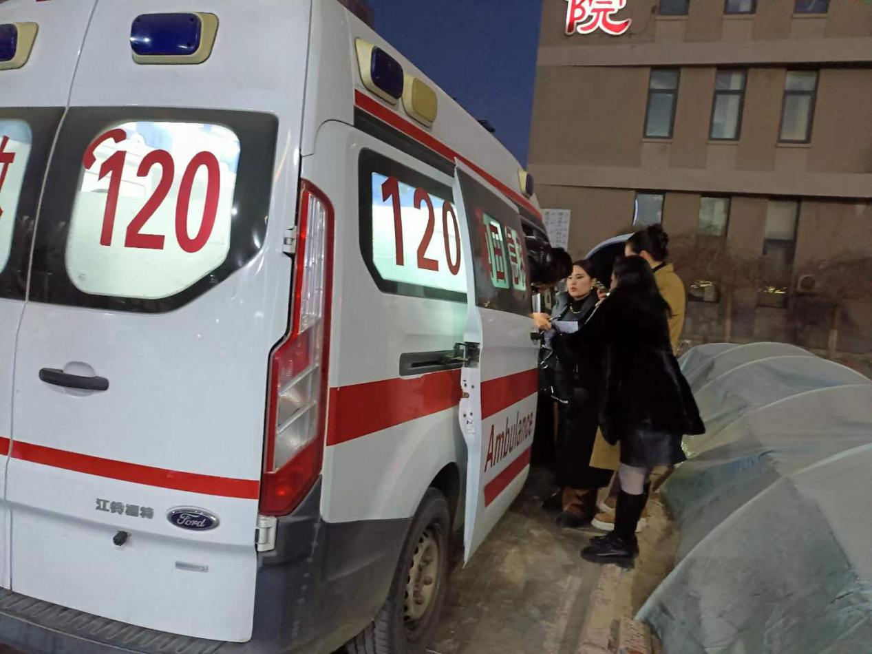 患者紧急转院中