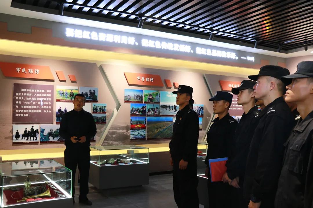 师市公安局组织民警到孙龙珍屯垦戍边陈列馆(363132)-20240209111915