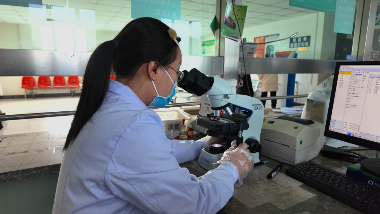 先进仪器进行检验