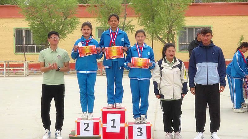 墨雅杯首届春季田径运动会女子短跑比赛获奖者