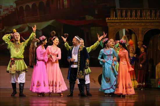 《木卡姆印象》剧照。