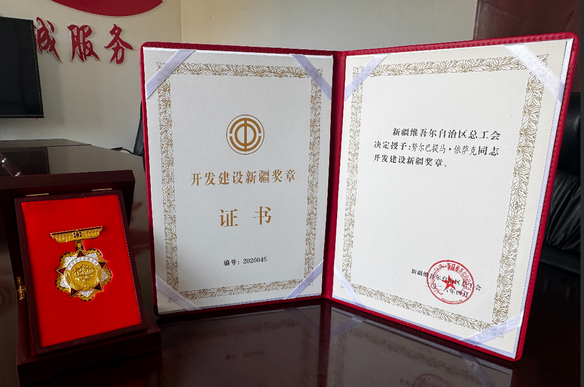 绣技赋能增收路 匠心彰显巾帼志——记“开发建设新疆奖章”获得者努尔巴提马・依萨克 - 新华网客户端
