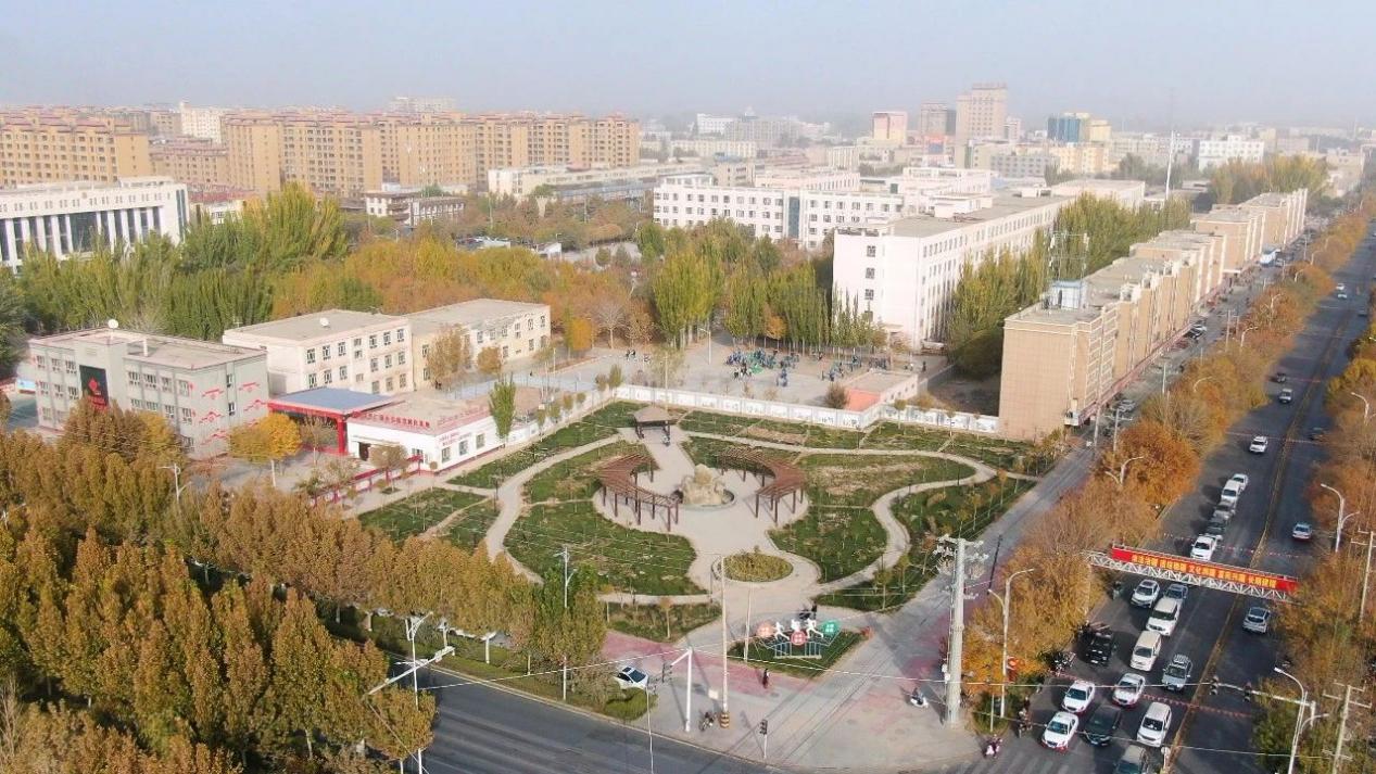 伽师县:"口袋公园"——居民家门口的幸福乐园